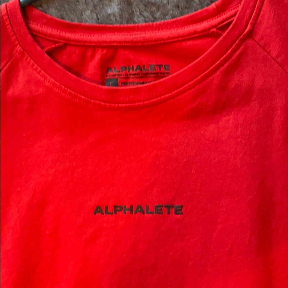 Alphalete L Script Logo Tee - Picture 2 of 3